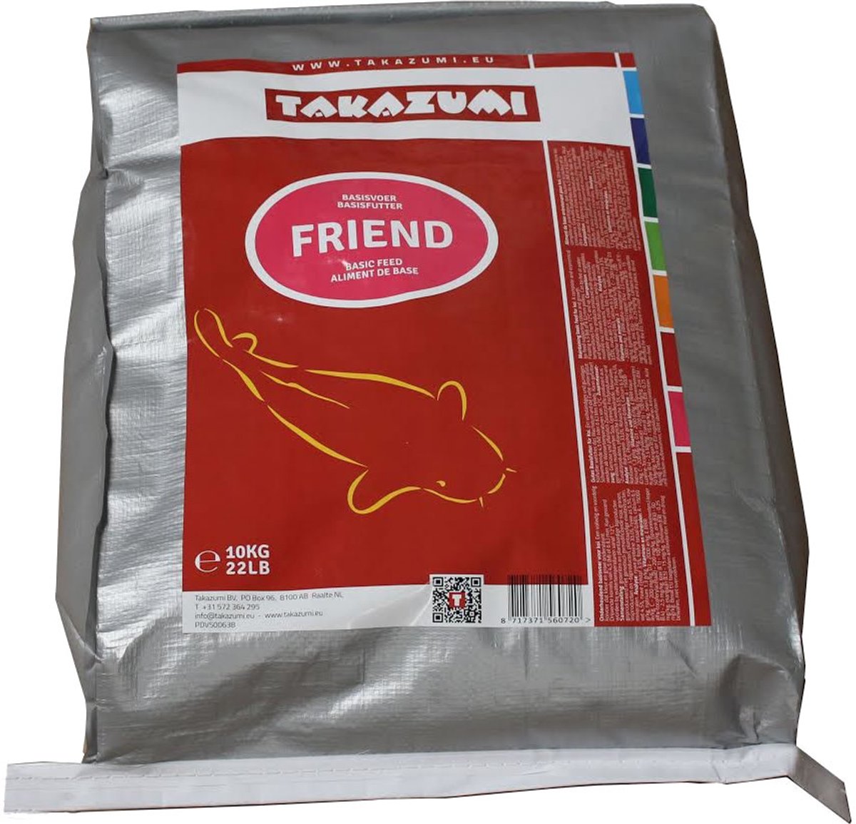 Takazumi Friend 10 kg – Drijvend Koivoer met Bacteriële Immunomodulator