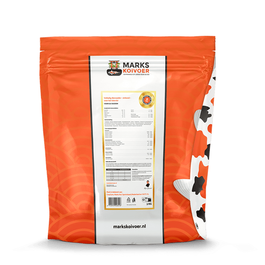 Marks Koivoer Champions Edition Multi Season 6 mm Zinkend - Premium Koi Voer voor Gezonde en Kleurrijke Koi