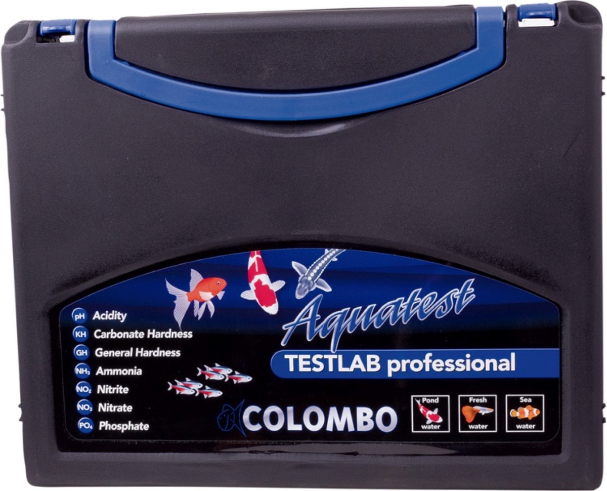 Colombo Test Lab Case – Complete Watertest Koffer voor Aquarium & Vijver