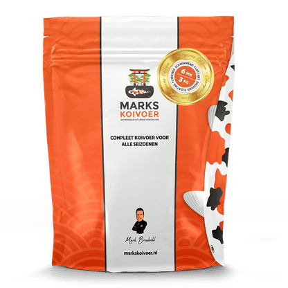 Marks Koivoer Champions Edition Multi Season 6 mm Drijvend - Premium Koi Voer voor Gezonde en Kleurrijke Koi