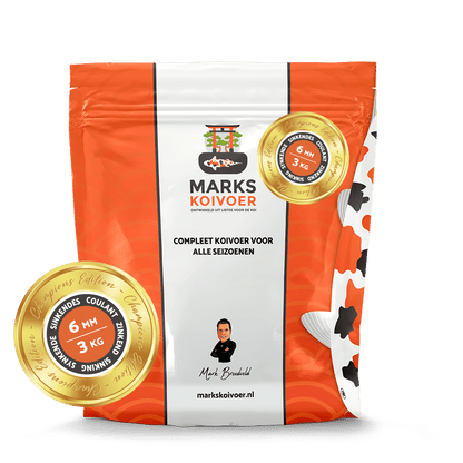 Marks Koivoer Champions Edition Multi Season 6 mm Zinkend - Premium Koi Voer voor Gezonde en Kleurrijke Koi